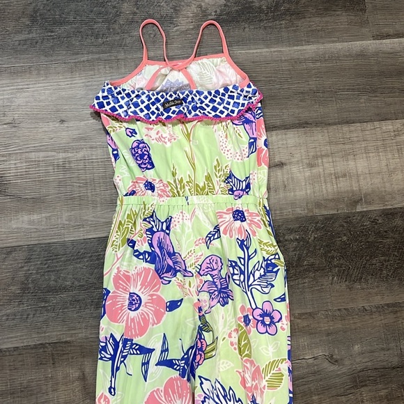 Matilda Jane Floral Horseshoe Romper size 12 - Picture 5 of 7
